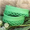 Order  Bias Binding Christmas - Crochet Edge Green
